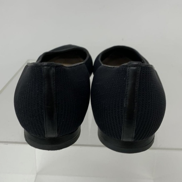 CHRISTIAN Dior technical fabric black pointed toe flats - Picture 11 of 17